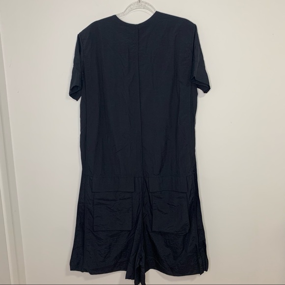 New Beira unisex oversized layer jumpsuit Black - Picture 8 of 12